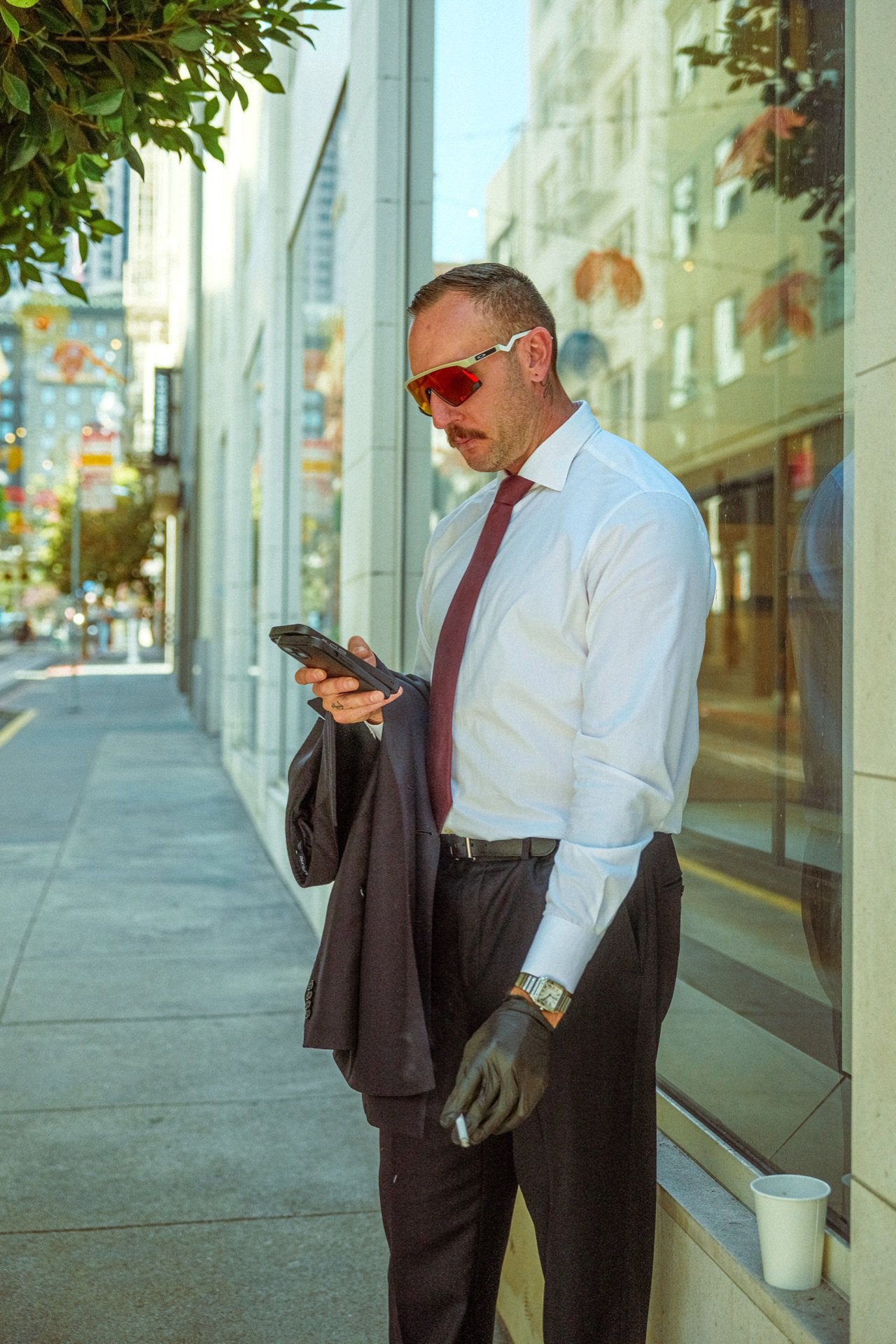 Portrait dans une rue de San Francisco